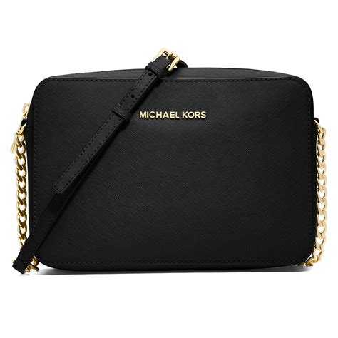 black rhinestone crossbody by michael kors